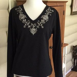 Westbound lack knit top
